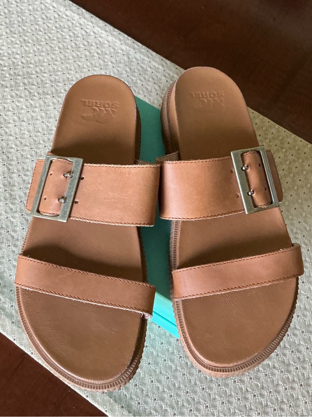 SOREL Roaming Buckle Slide Sandals Sz 8